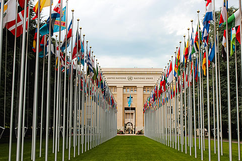 A stage where hope, diplomacy, and disagreement coexist.
