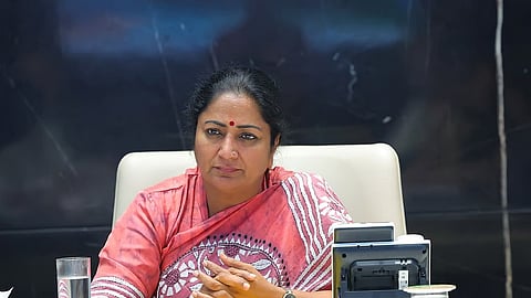 Delhi Chief Minister Rekha Gupta.
\Photo | Express