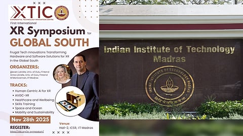 IIT Madras’ XTIC Research Centre to organize first-ever International XR Symposium for the Global South