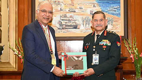 Indian High Commissioner to Sri Lanka Santosh Jha