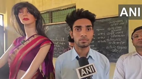 A Class 12 student from Bulandshahr, Uttar Pradesh, has built an AI-powered teacher ‘robot’ that has quickly gone viral.