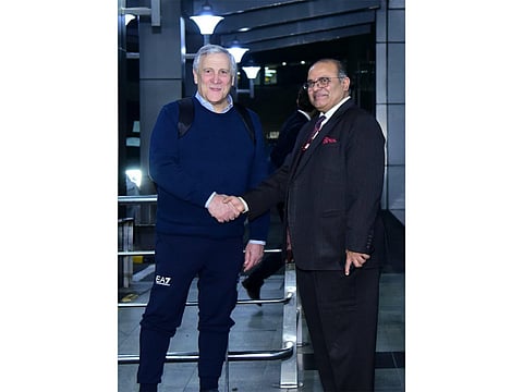 Italy's Deputy PM Antonio Tajani arrives in New Delhi for second India visit of 2025