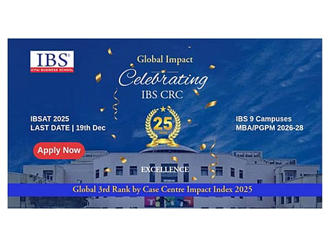 ICFAI Business School Hyderabad Celebrates 25 Years of Global Case Writing Excellence