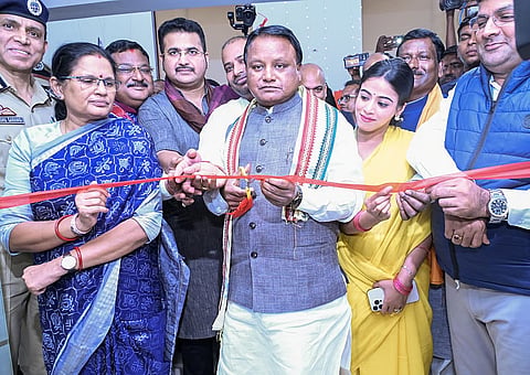 CM Mohan Charan Majhi inaugurating the OSWALI at Ramchandi near Konark