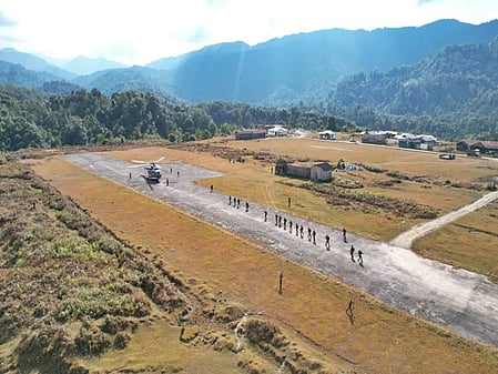 Army, Assam Rifles successfully validate helicopter insertion at Vijaynagar in Arunachal