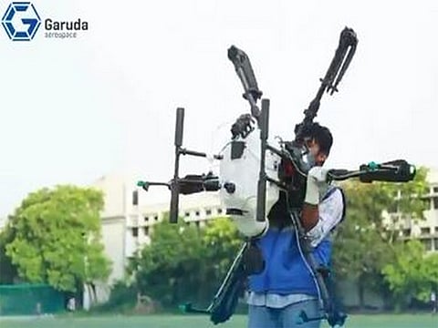 DGCA chief inaugurates Garuda Aerospace Drone Battery Facility in Chennai