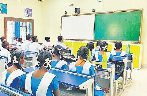 Hyderabad has 105 government schools functioning from private buildings — 87 primary and 18 high schools — most of them in the Old City areas.