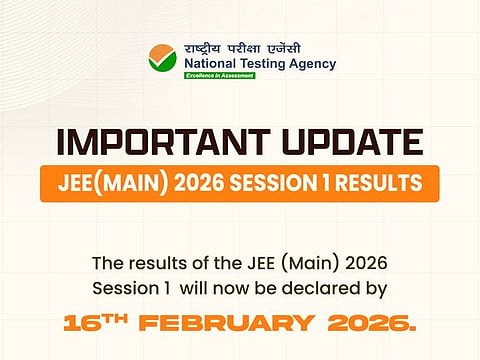 JEE Main result 2026 date Postponed