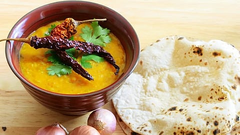 Image of 'dal and roti' used for representational purposes only.