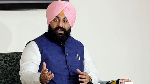 Punjab Education Minister Harjot Singh Bains