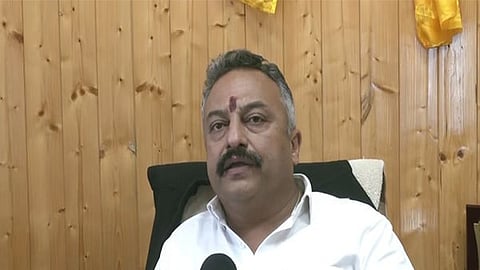Himachal education minister Rohit Thakur