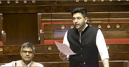 Raghav Chadha seeks law on paternity leave in Rajya Sabha