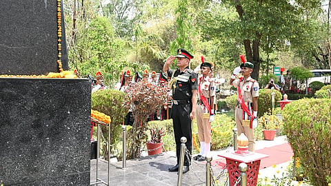 COAS General Dwivedi visits alma mater Sainik School Rewa
