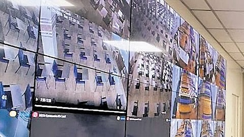 The Command Control Room is connected to 540 cameras installed across 28 medical, nine dental, and seven Ayush colleges in Andhra Pradesh.