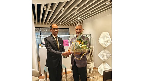 EAM Jaishankar makes stopover in Zurich en route to 3-nation Caribbean visit