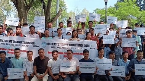 NE students’ body seeks urgent action on Manipur crisis, calls for dialogue (Photo: IANS)