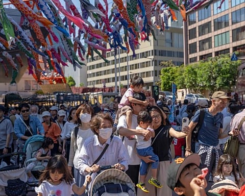Japan’s child population hits record low, marking 45th straight year of decline