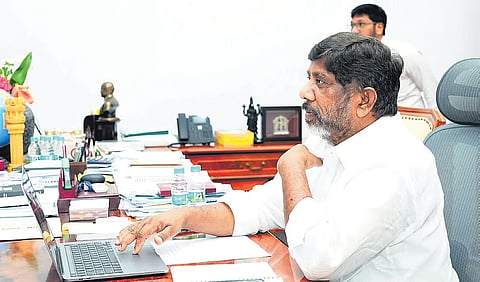 Telangana Deputy Chief Minister Mallu Bhatti Vikramarka.