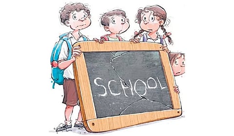 NITI Aayog flags learning gaps and rising dropouts in Telangana schools
(Representative Image)
