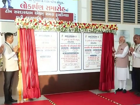 Gujarat: PM Modi inaugurates Sardardham hostel in Vadodara
