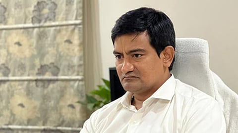 Minister Kondapalli Srinivas.