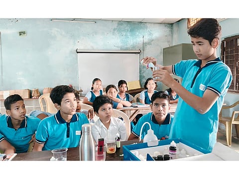 Assam: Students, teachers gain hands-on experience in water testing in school in Guwahati