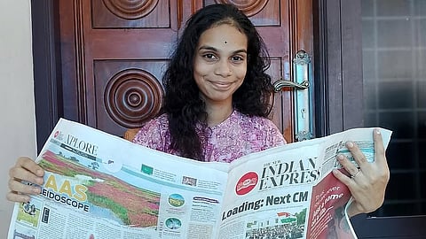 Arunima, a native of Kalpakanchery, has now completed 1,000 episodes of ‘Varthamana Kadalas’, a five-minute audio roundup of major headlines curated from Malayalam and English newspapers.