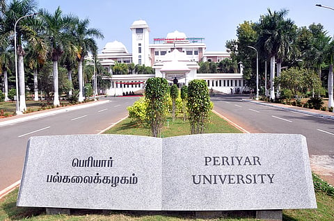 Periyar University in Salem.