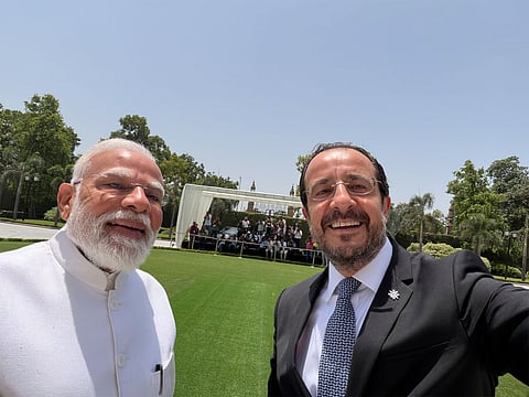"My good friend Narendra...": Cypriot Prez Christodoulides shares candid selfie moment with PM Modi as India-Cyprus elevate bilateral ties