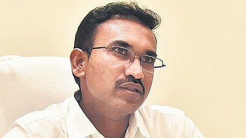 Minister K G Arunraj.