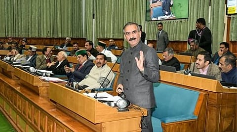 Himachal Pradesh Chief Minister Thakur Sukhvinder Singh Sukhu (Photo: IANS)