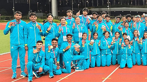 Asian U20 Athletics Championships: PM Modi congratulates Indian contingent for "outstanding performance"