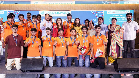Narayana Students Shine in JEE Advanced 2026, Secure 6 Ranks in Top 20.