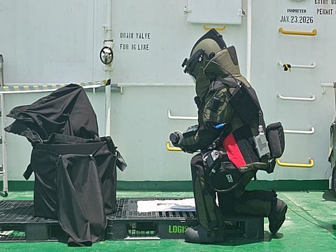 Indian Navy recovers and safely disposes missile warhead from merchant tanker
