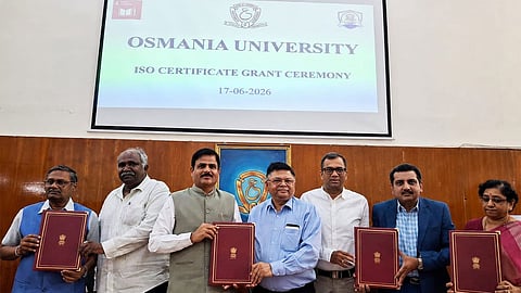 Osmania University bolsters global profile with four ISO credentials