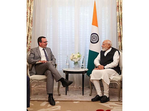 PM Modi interacts with Alstom CEO Martin Sion, highlights opportunities for global collaboration with India's youth