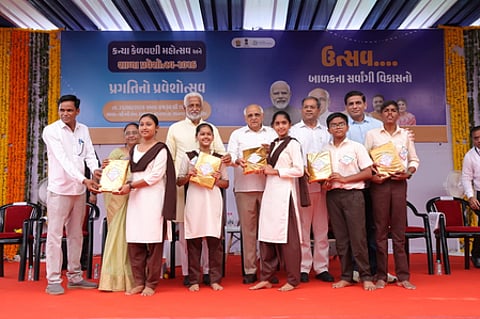 Massive turnout in Gujarat as three-day school enrolment drive kicks off