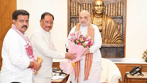 CM Vishnu Deo Sai seeks All India Institute of Ayurveda for Chhattisgarh, meets Union Home Minister Amit Shah