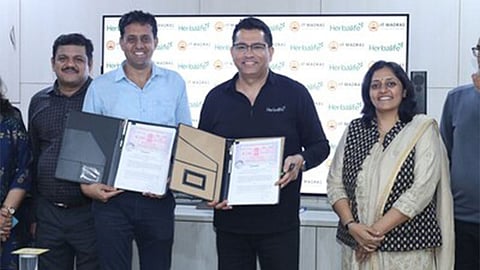 Herbalife India and IIT Madras Sign a Landmark Agreement to Establish India's First Centre of Excellence on Plant Cell Fermentation