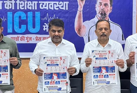 Gujarat: Congress launches ‘Chhatron Ki Goonj’, alleges