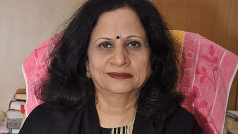 Anu Singh Lather, Vice-Chancellor of the Ambedkar University | Pic: DU Times