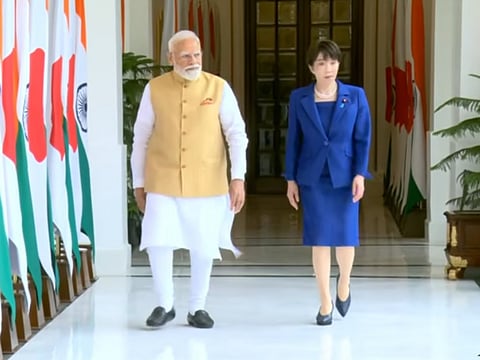 PM Modi holds bilateral-level talks with Japanese counterpart Sanae Takaichi at Hyderabad House