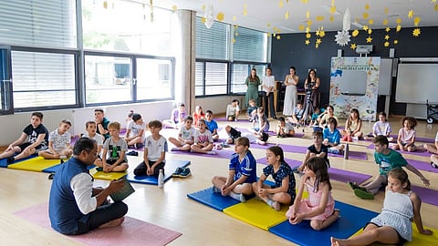 "Gurukul Diplomacy": Indian envoy to Austria reads Panchatantra stories to school children in Vienna