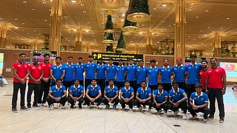 Indian junior men's hockey team leaves for Belgium tour