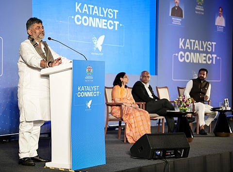 CM Shivakumar holds strategic meet with over 150 GCC leaders to boost Karnataka