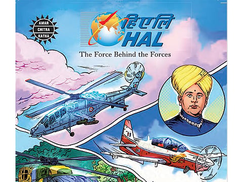 HAL, Amar Chitra Katha chronicle India's military aerospace flight path to Tejas Mk1A