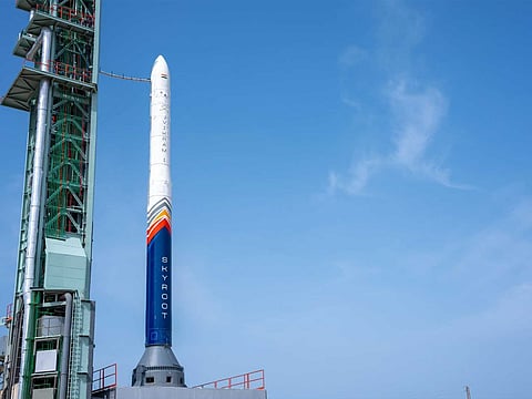 ISRO chairman Narayanan congratulates Skyroot Aerospace on Vikram-1 orbital success