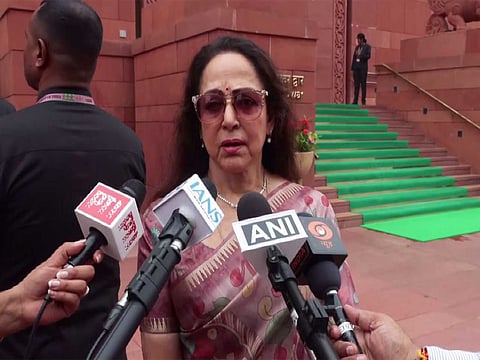 "Protesting in this manner won't achieve anything": Hema Malini defends Govt amid NEET backlash