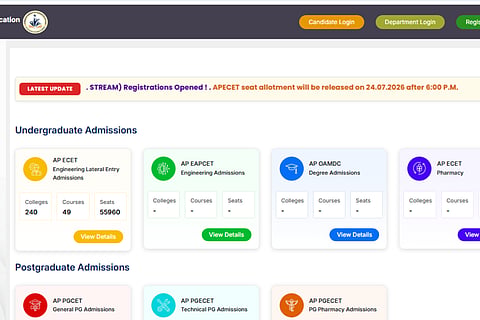 AP ECET Seat Allotment Result 2026 Postponed