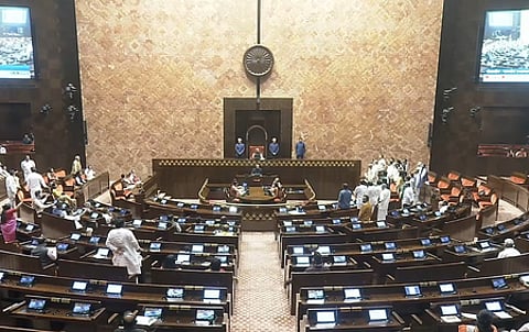 Rajya Sabha adjourned after Opposition uproar over alleged police brutality on NEET leak protesters